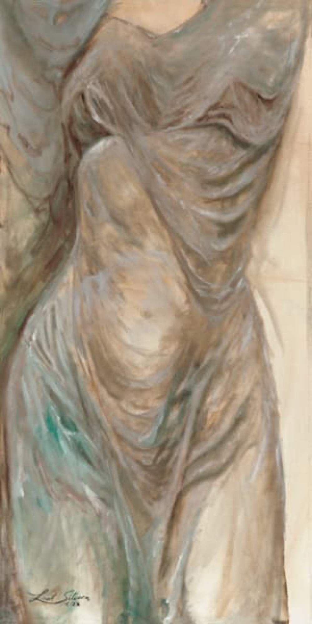 A Star Is Born — painting by Leat Silvera, 18 × 36 in